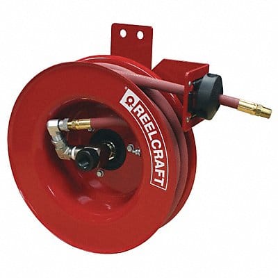 Spring Return Hose Reel 1/4 MNPT 50 ft