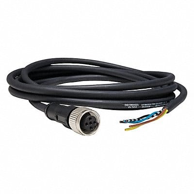 Cordset 6.56 ft Black 250VAC/300VDC