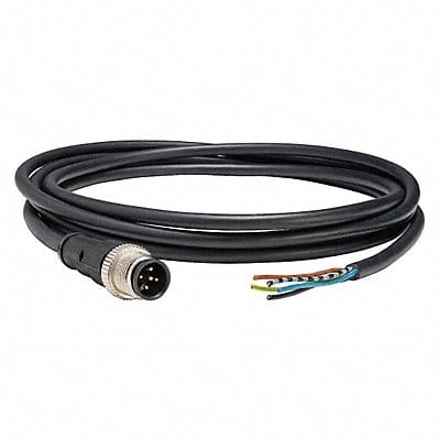 Cordset 6.56 ft Black 250VAC/300VDC