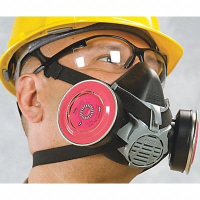 Half Mask Respirator Silicone Black