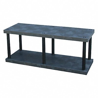 Plstc Shelf 24inx27inx66inShlfLdCp 600lb