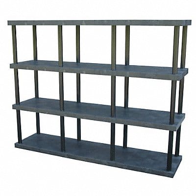 Plstc Shelf 24inx75inx96inShlfLdCp 880lb