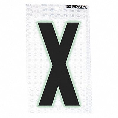 Ultra Reflective Letter X PK10