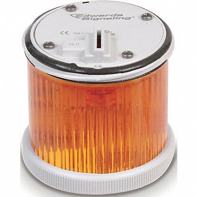 Tower Light LED Steady 120V 70mm Ambr