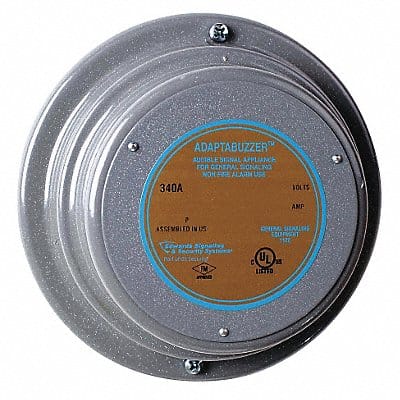 Buzzer 24VAC 0.250A Gray