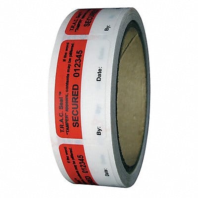 Tamper-Evident Tape 1In x 2In PK250