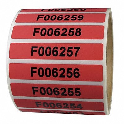 Tamper-Evident Tape 1/2Inx2-7/8In PK250