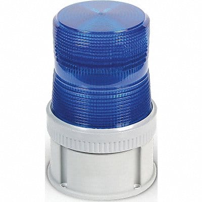 Warning Light Strobe Tube 120VAC Blue