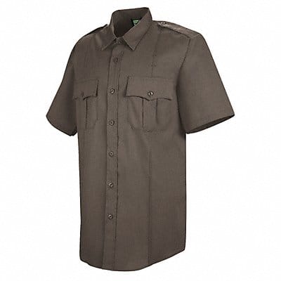 Deputy Deluxe Shirt Womens SS Brown 2XL