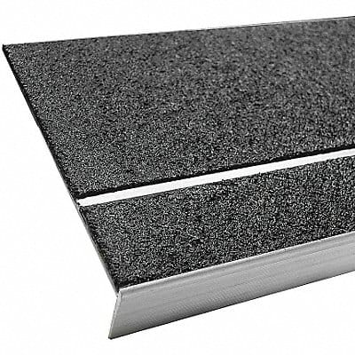 Stair Tread Cover Black 48  Alum