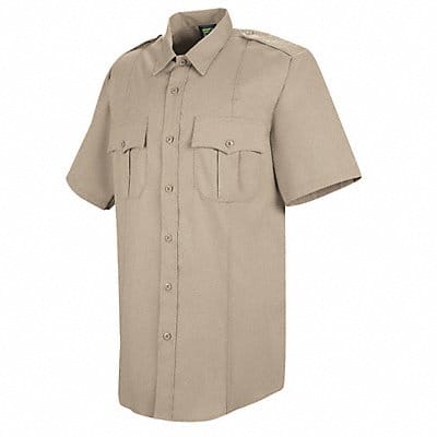 Deputy Deluxe Shirt SS Tan 15-1/2 in