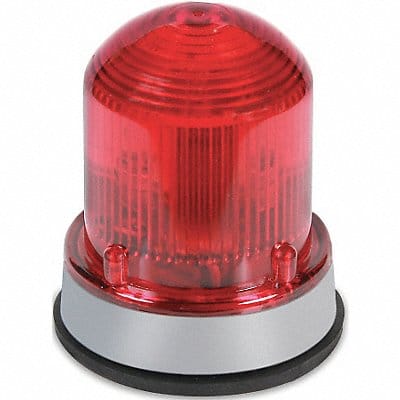 Warning Light LED 120VAC Red 65 FPM