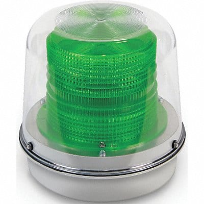 Warning Light Strobe Tube 120VAC Green