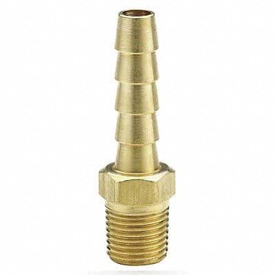 Male Adapter 1/4 x 1/4 In Brass