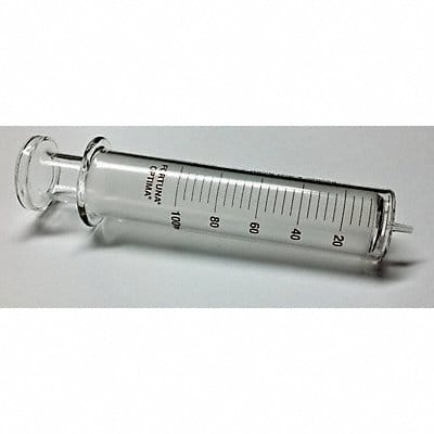 Reusable Glass Syringe 100 mL Luer Slip