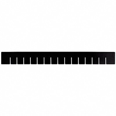 Divider Black PPC 17 1/2 in PK6