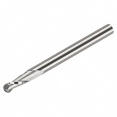 Ball End Mill Single End 0.50mm Carbide