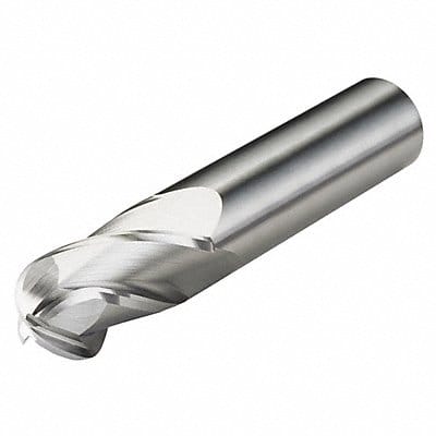 Ball End Mill Single End 1/2 Carbide