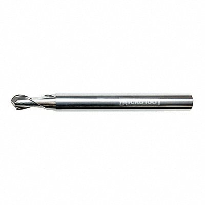 Ball End Mill Single End 2.00mm Carbide