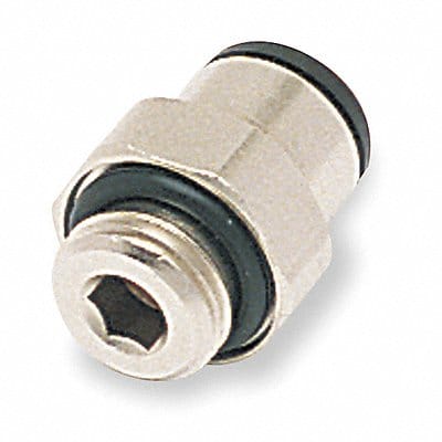 Male Connector Tube x BSPP 16mm 3/8 In