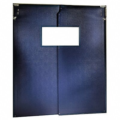 G2992 Swinging Door 7 x 5 ft Navy Blue PVC PR