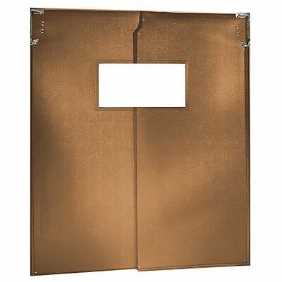 Swinging Dr 8x7 ft Medium Brown PVC PR