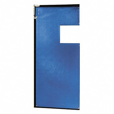 Swinging Door 8 x 3 ft Royal Blue PVC