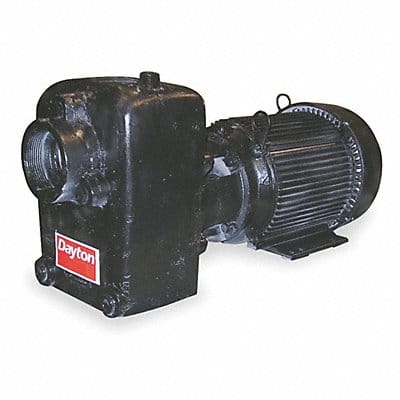 Self Priming Pump 3 HP Cast Iron