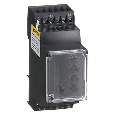 Phase Monitor Relay 208-480VAC DIN DPDT