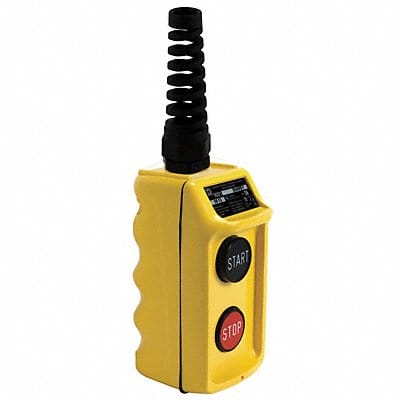 Pendant Push Button Station 2NO Yellow