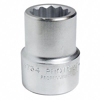 Socket Steel Satin 50 mm