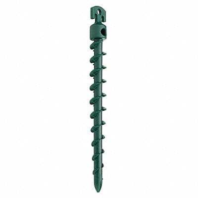 Earth Anchor Green Plastic PK4