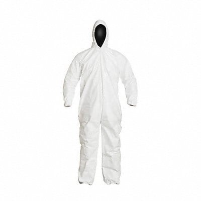 D1429 Coveralls L Wht Tyvek IsoClean PK25