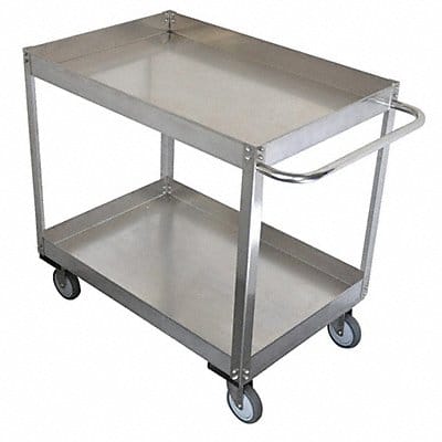 Metal Shelf Cart 1 200 lb SS