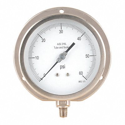 K4533 Pressure Gauge Process 4-1/2 In