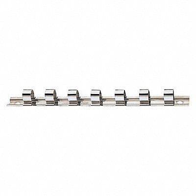 Socket Rail Silver Steel