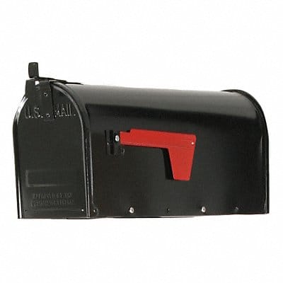 Steel Mailbox Type 1 Black