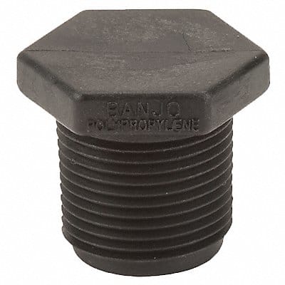 Hex Head Plug 3/4 in Schedule 80 MNPT