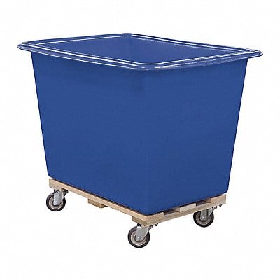 Cube Truck HDPE Blue 24.8 cu ft.