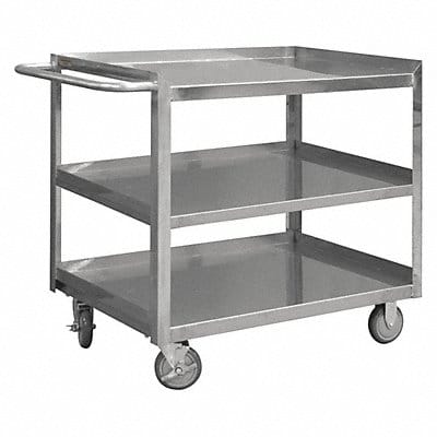 Metal Shelf Cart 1 200 lb SS