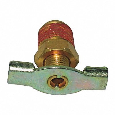 Comp Tank Drain Valve 1/4 NPT Wing Style