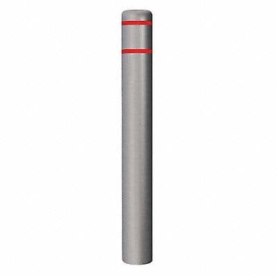 Bollard Cover Gray 7 3/10 in Dia