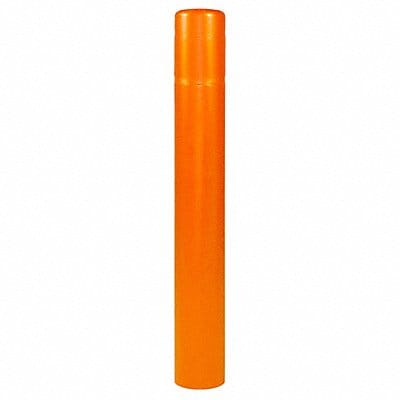 Bollard Cover Orange 5 in Dia