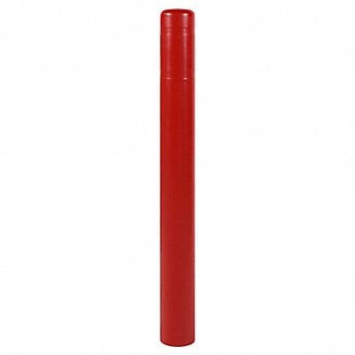 Bollard Cover Red 7 3/10 in Dia