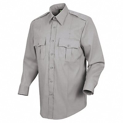 New Dimension Stretch Dress Shirt Gray