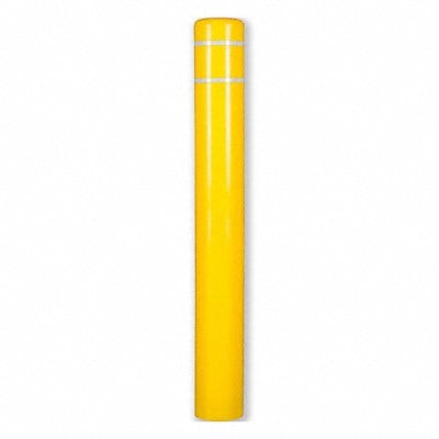 Bollard Cover Yellow 11 3/10 in Dia