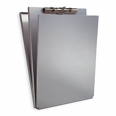 Storage Clipboard Letter Sz Metal Silver