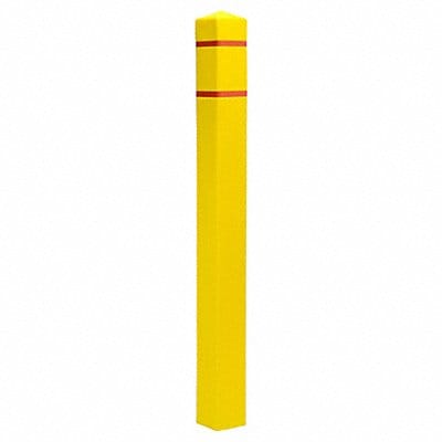 Bollard Cover Yellow 5 in Dia