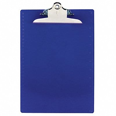 Clipboard Letter Size Plastic Blue