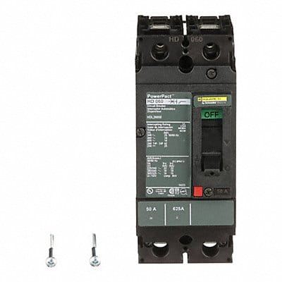 Circuit Breaker 50A 2P 600VAC HD